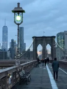 New York, Brooklyn Bridge, Brooklyn, City, Nyc, Night, Travel, Cityscape
