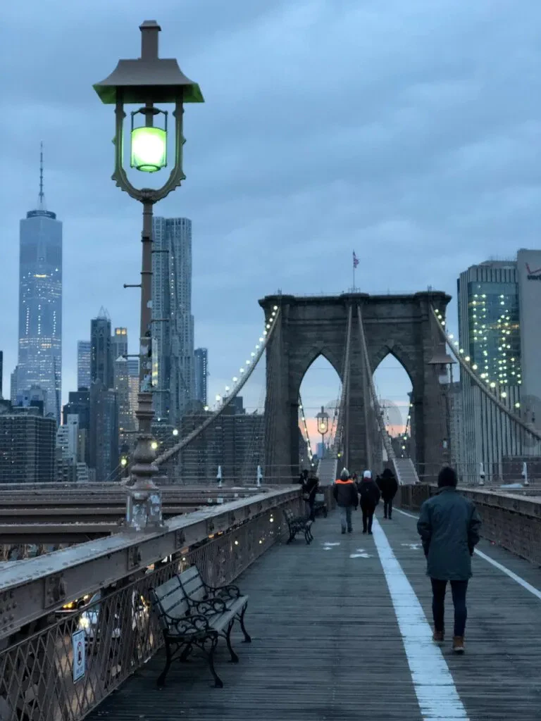 New York, Brooklyn Bridge, Brooklyn, City, Nyc, Night, Travel, Cityscape