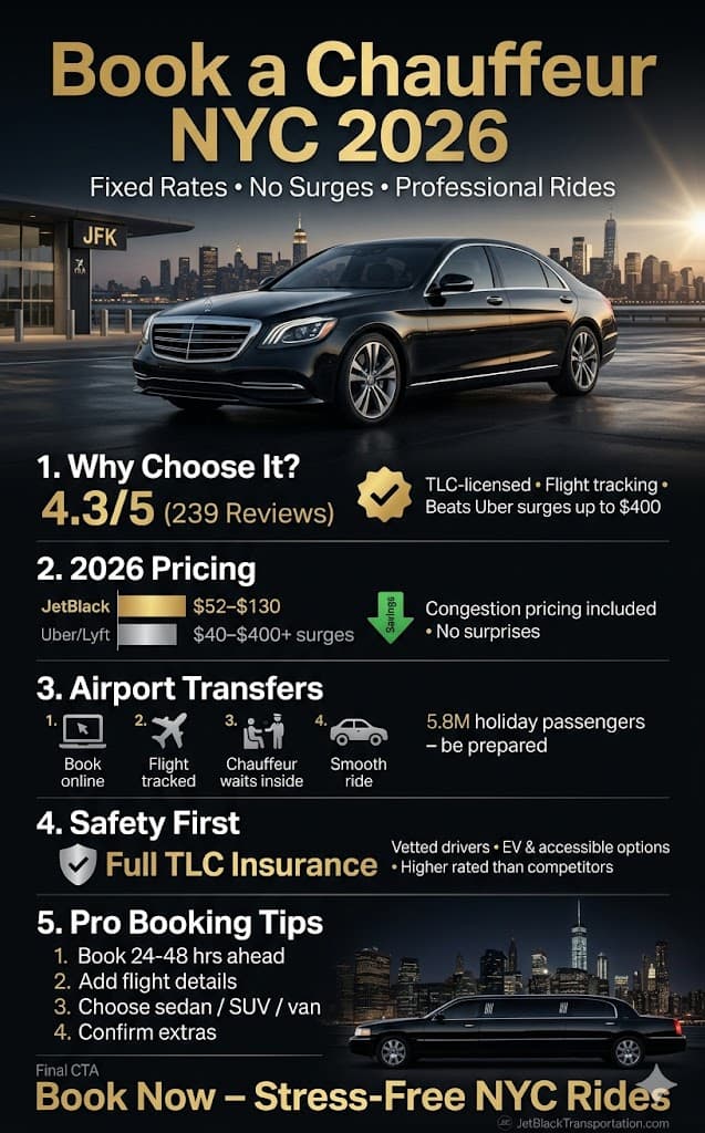 Infographic Book A Chauffeur