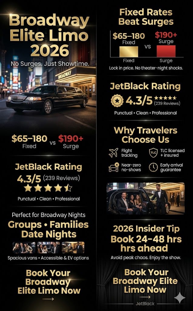 Infographic Broadway Elite Limo