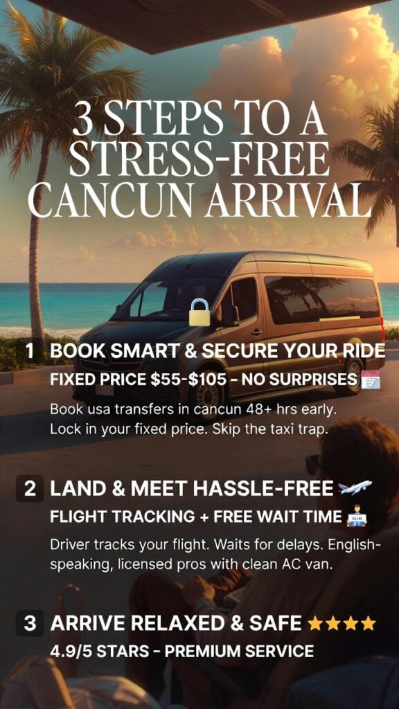 Infographic Usa Transfers In Cancun
