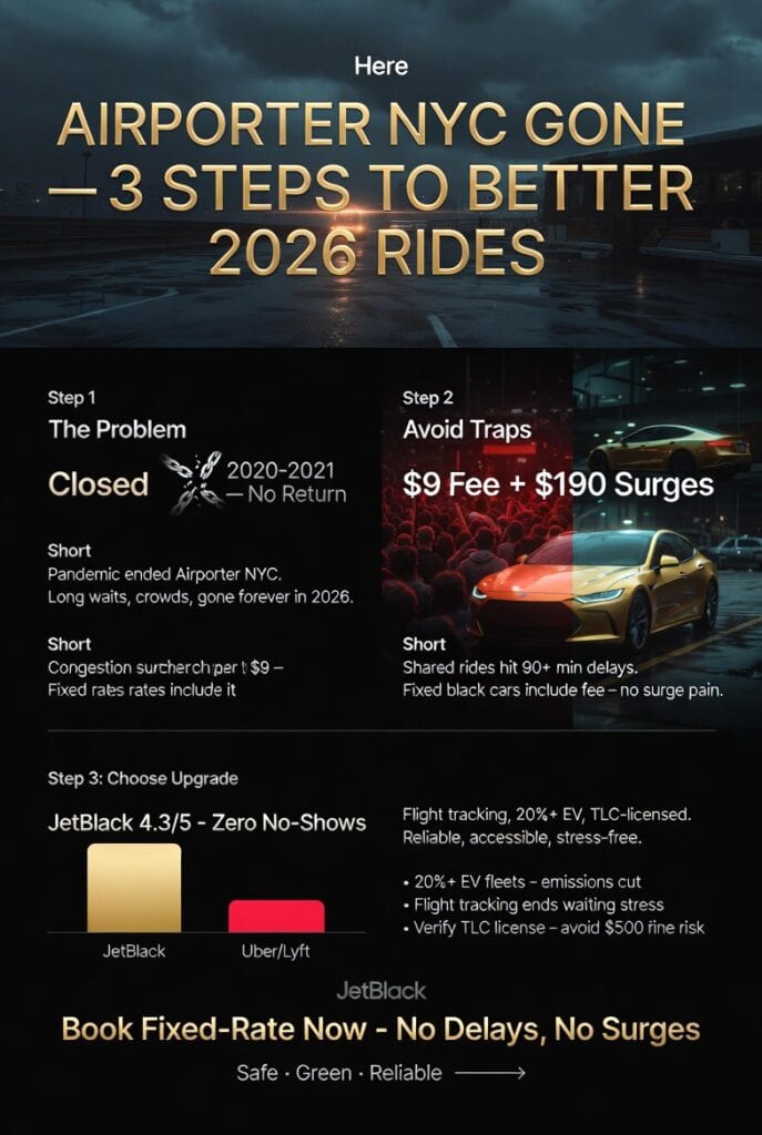 Infographic Airporter Nyc