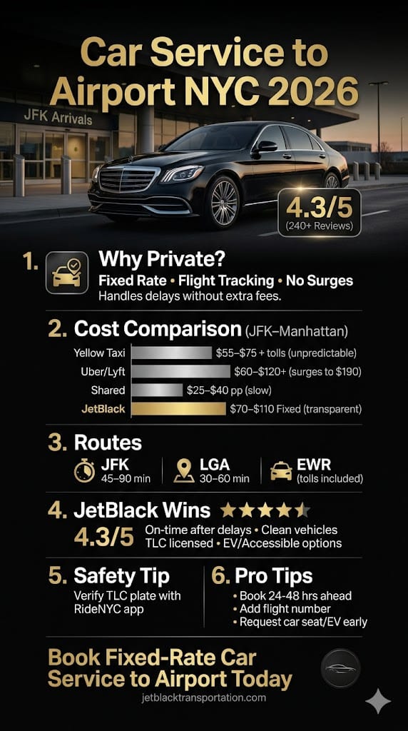 Infographic Car Service To Airport