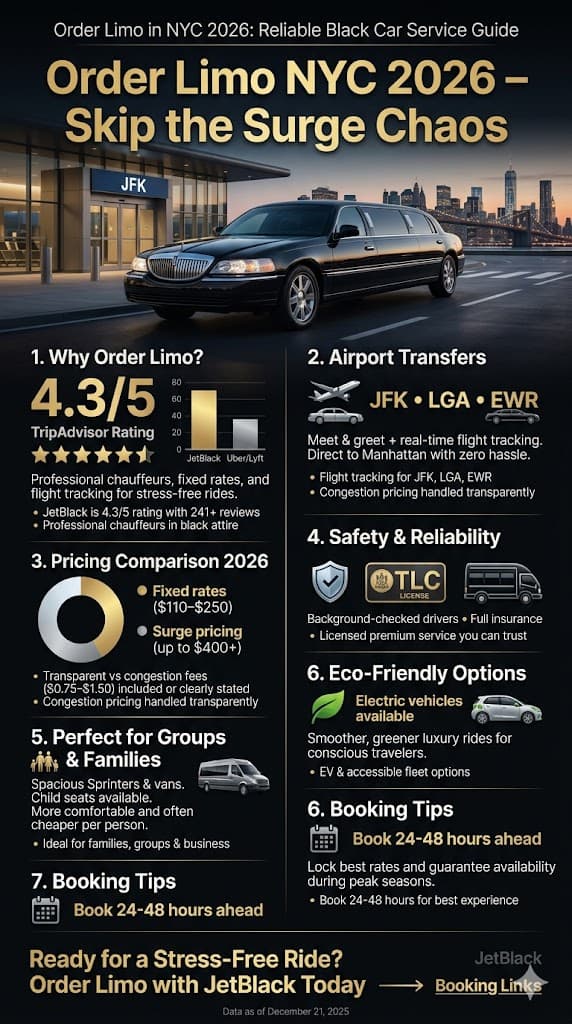 Infographic Order Limo