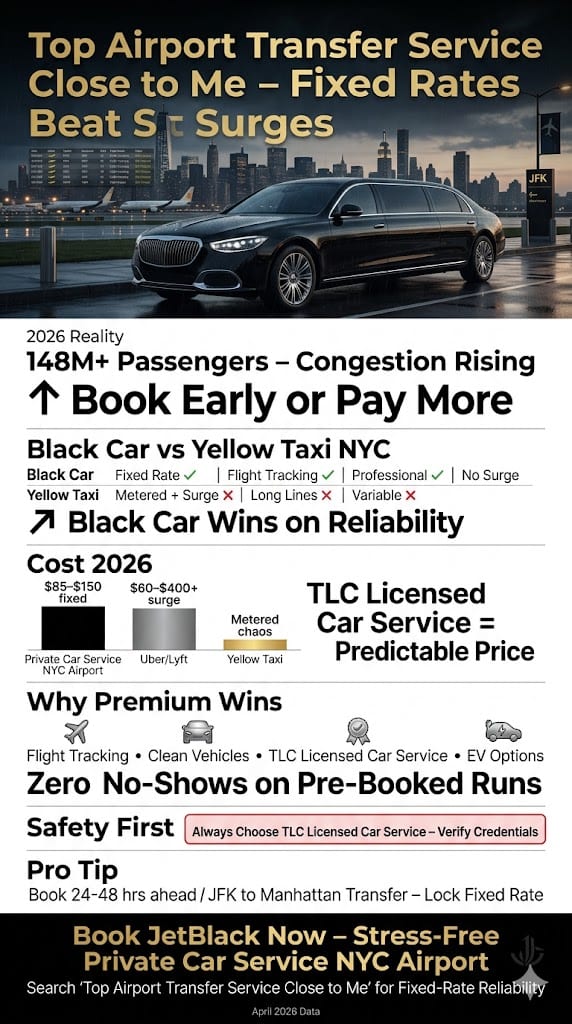 Infographic Top Airport Transfer Service Close To Me