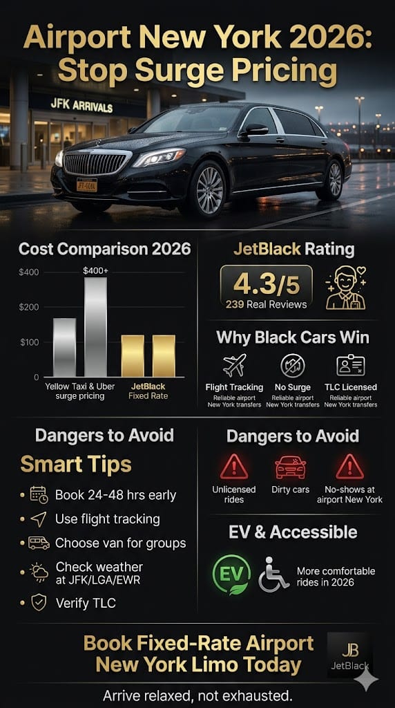 Infographic Airport New York
