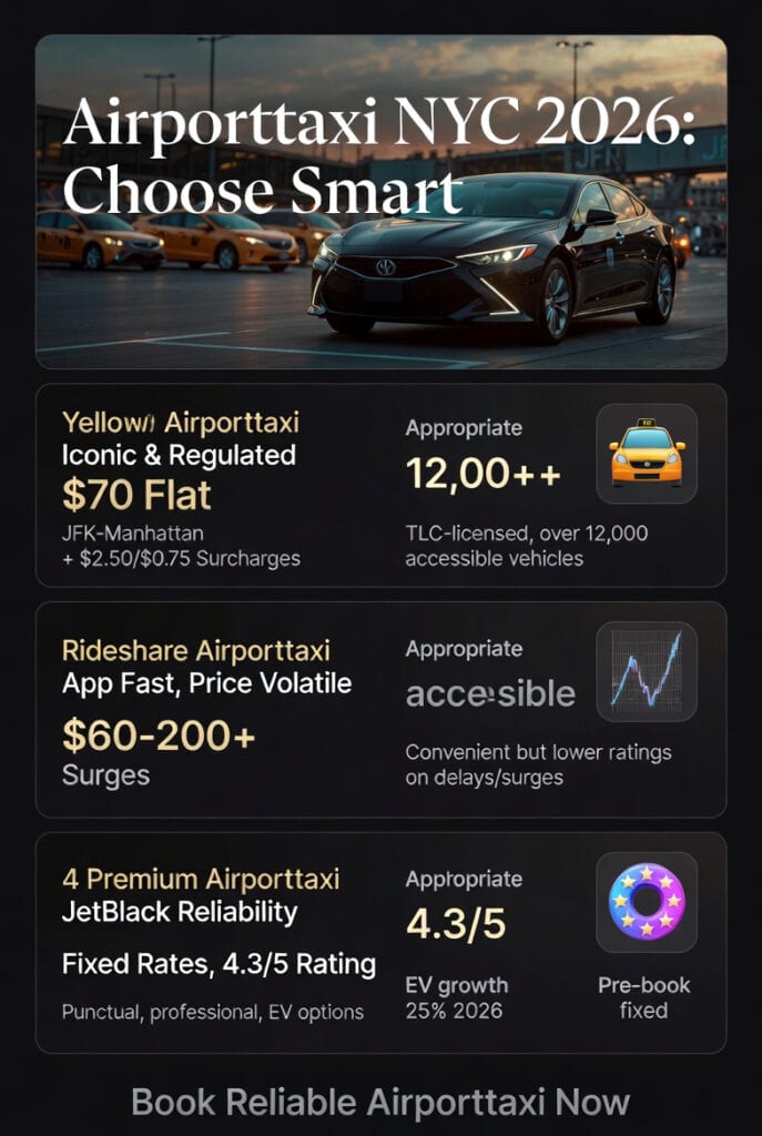 Airporttaxi Services In New York City 2026: Navigating The Chaos With Confidence 3 May 10, 2026 Infographic Airporttaxi