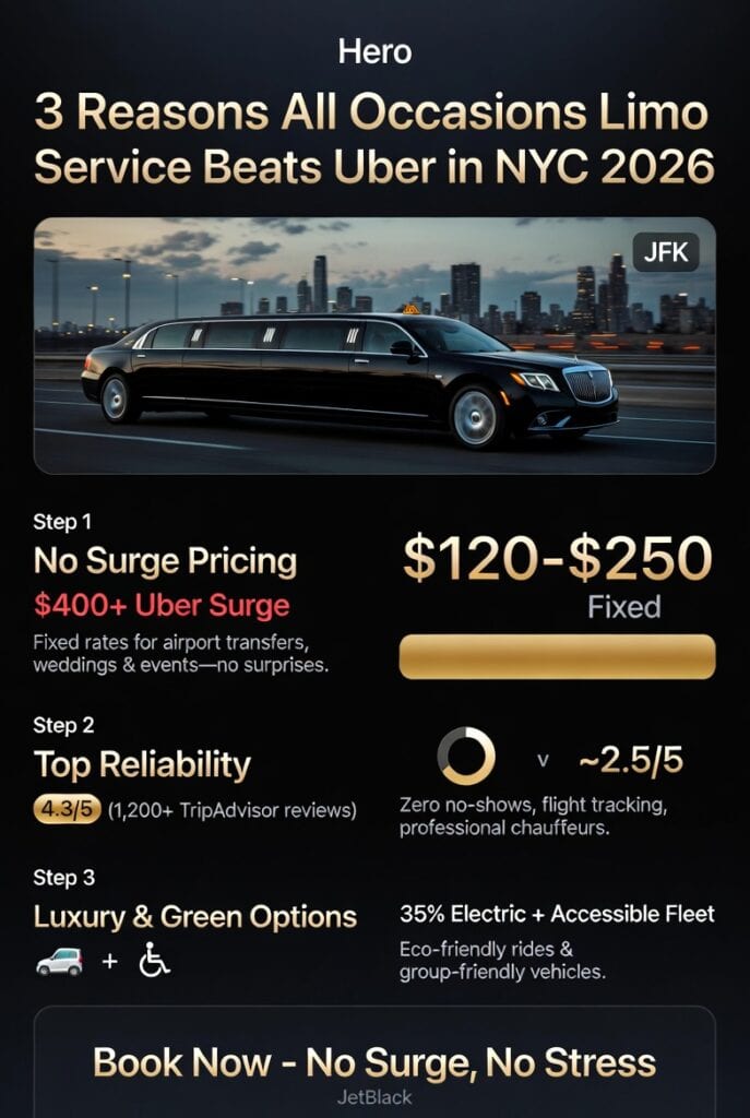 Infographic All Occasions Limo