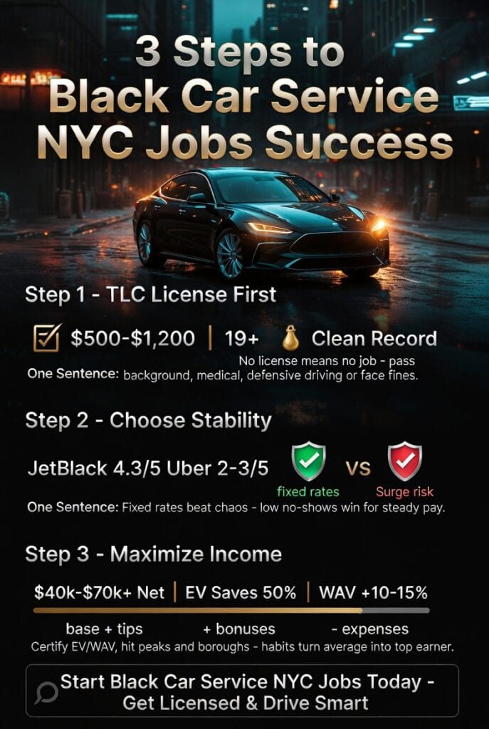 Infographic Black Car Service Nyc Jobs