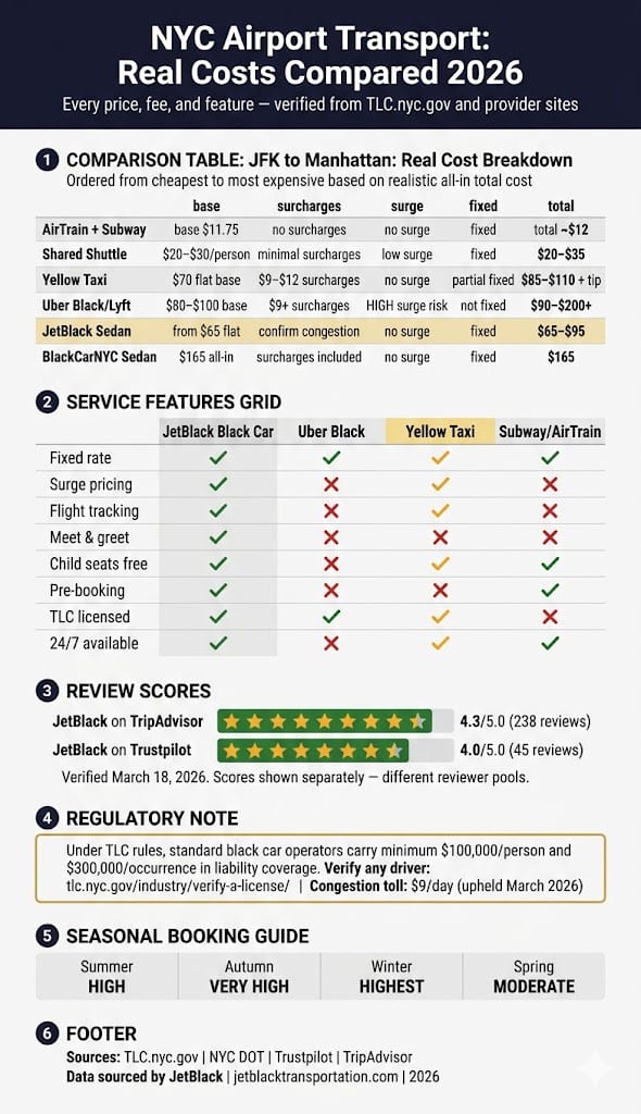 Infographic Black Car Service Nyc