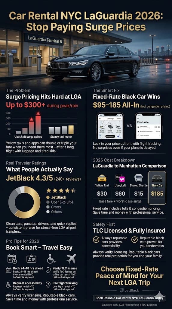 Infographic Car Rental Nyc Laguardia