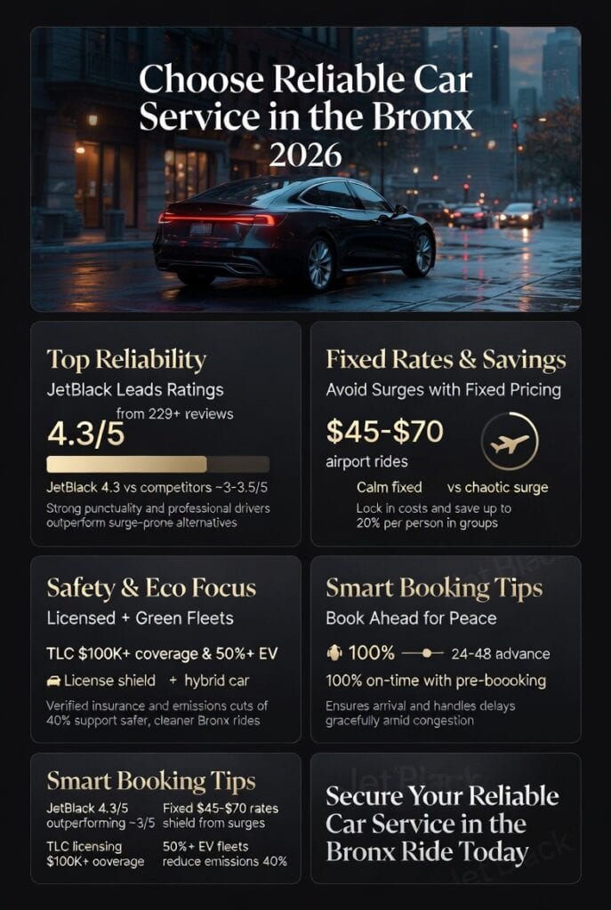 Infographic Car Service In The Bronx