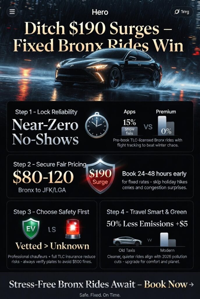 Infographic Car Services In Bronx
