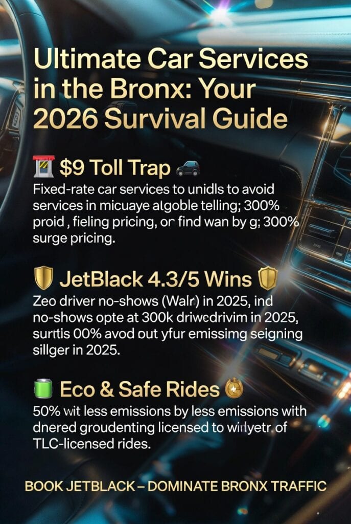 Infographic Car Services In The Bronx