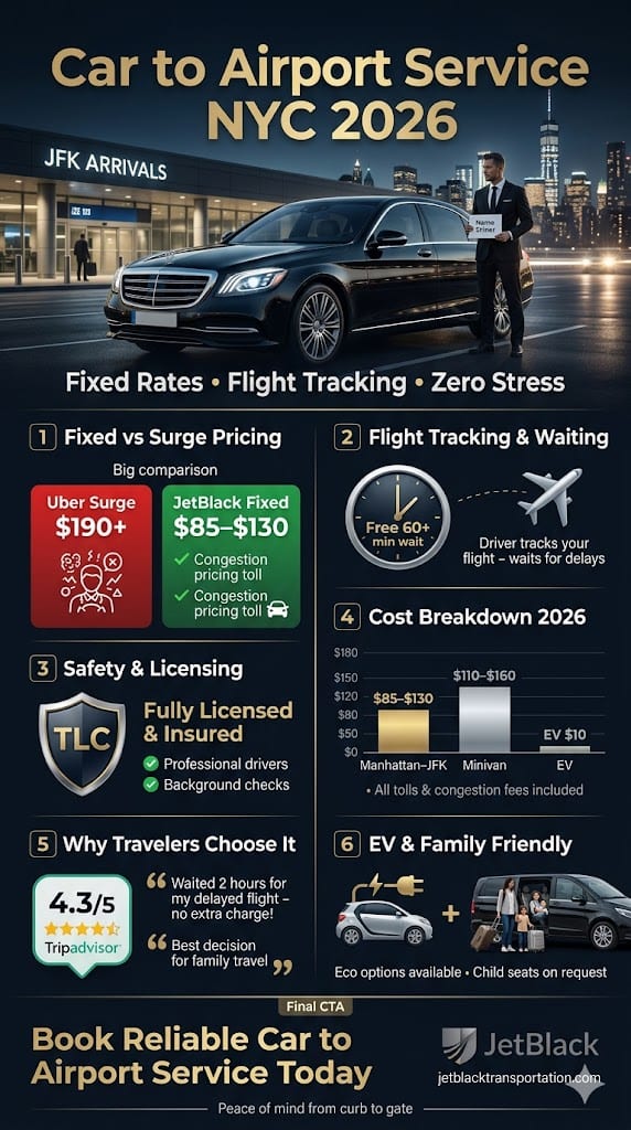 Infographic Car To Airport Service