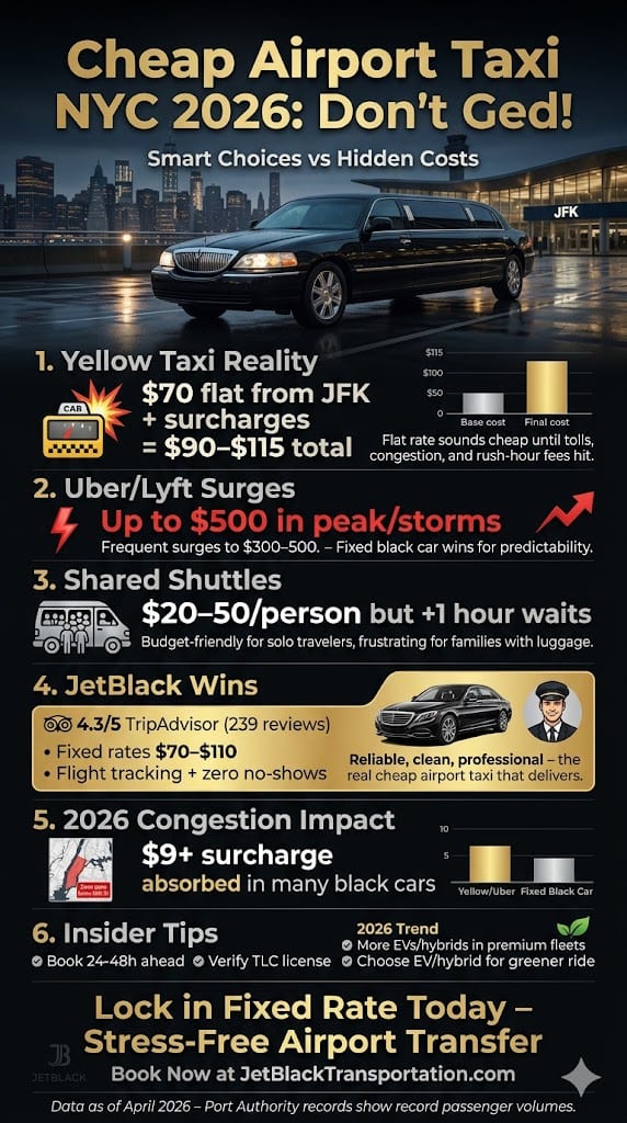 Infographic Cheap Airport Taxi