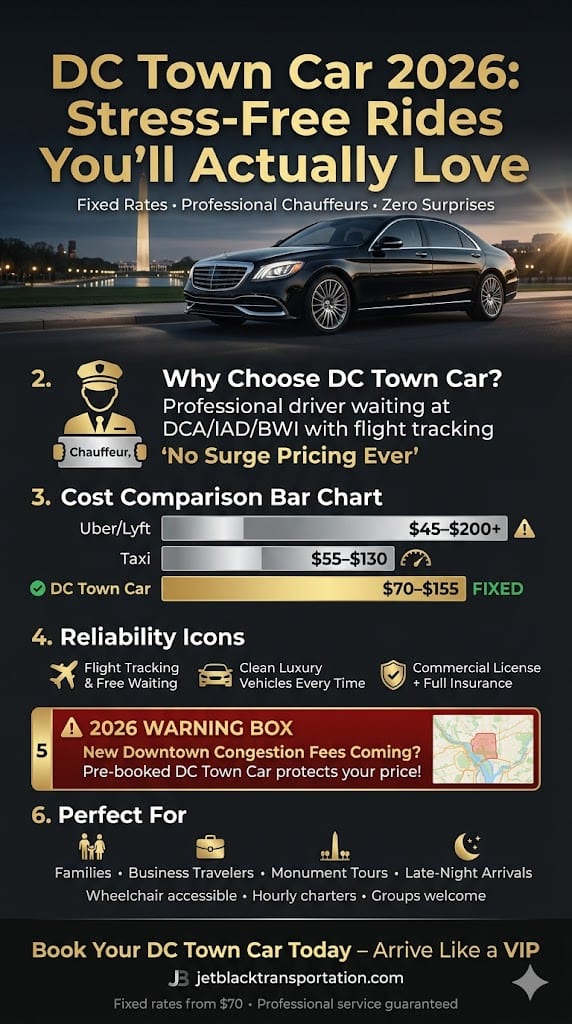 Infographic Dc Town Car