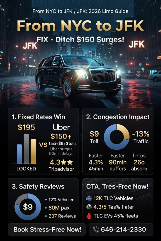 Infographic From Nyc To Jfk