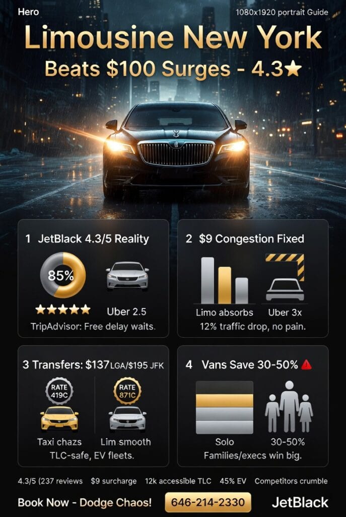 Infographic Limousine New York