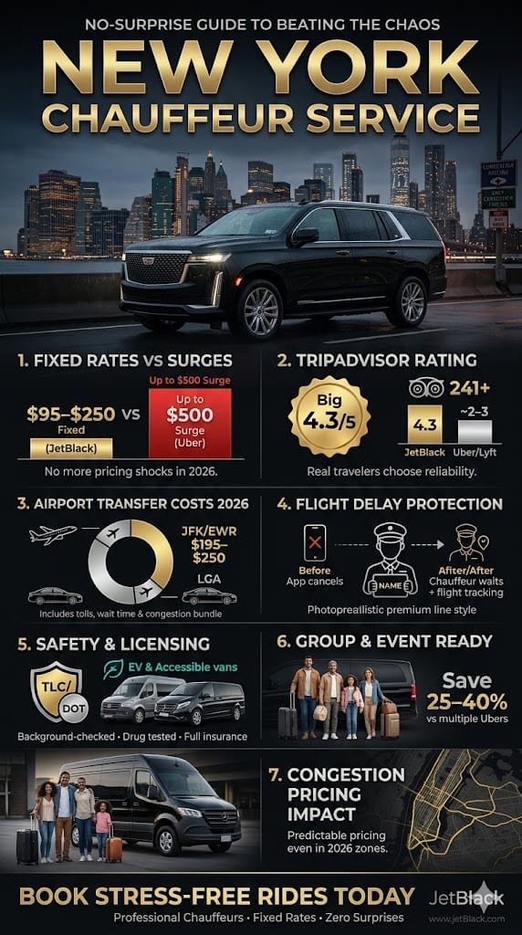Infographic New York Chauffeur Service