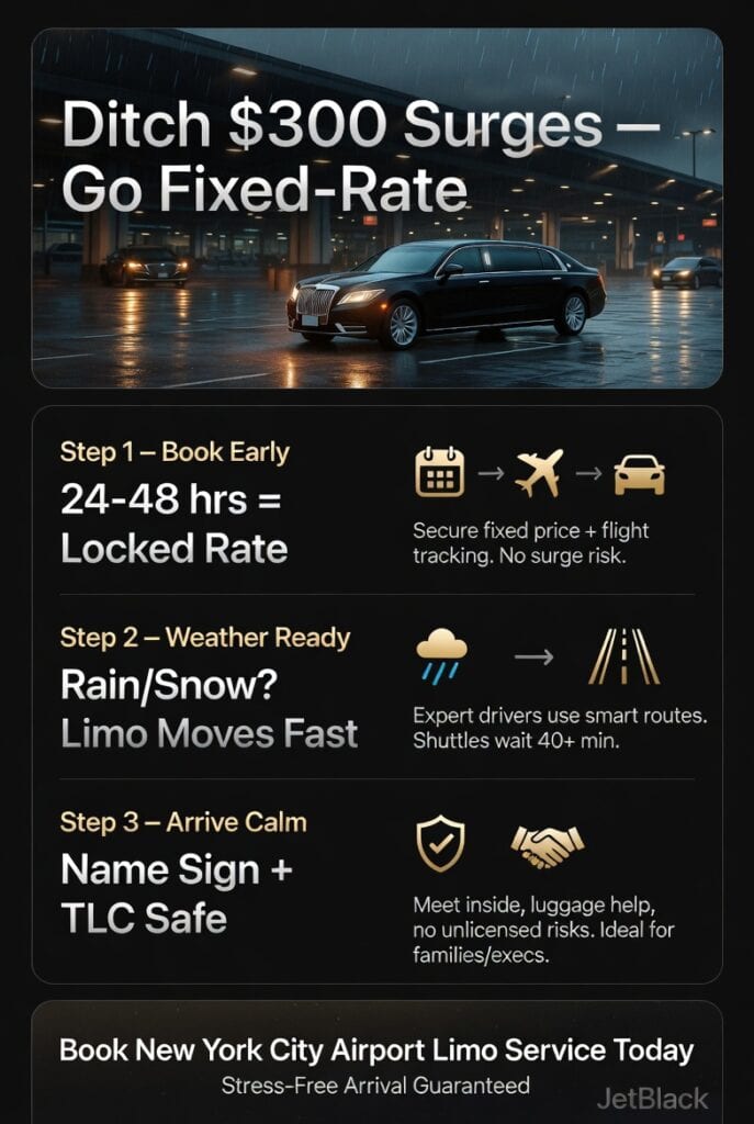 Infographic New York City Airport Limo Service