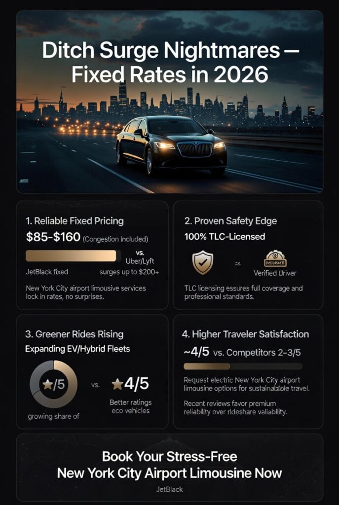 Infographic New York City Airport Limousine