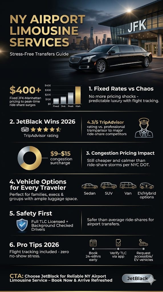 Infographic Ny Airport Limousine
