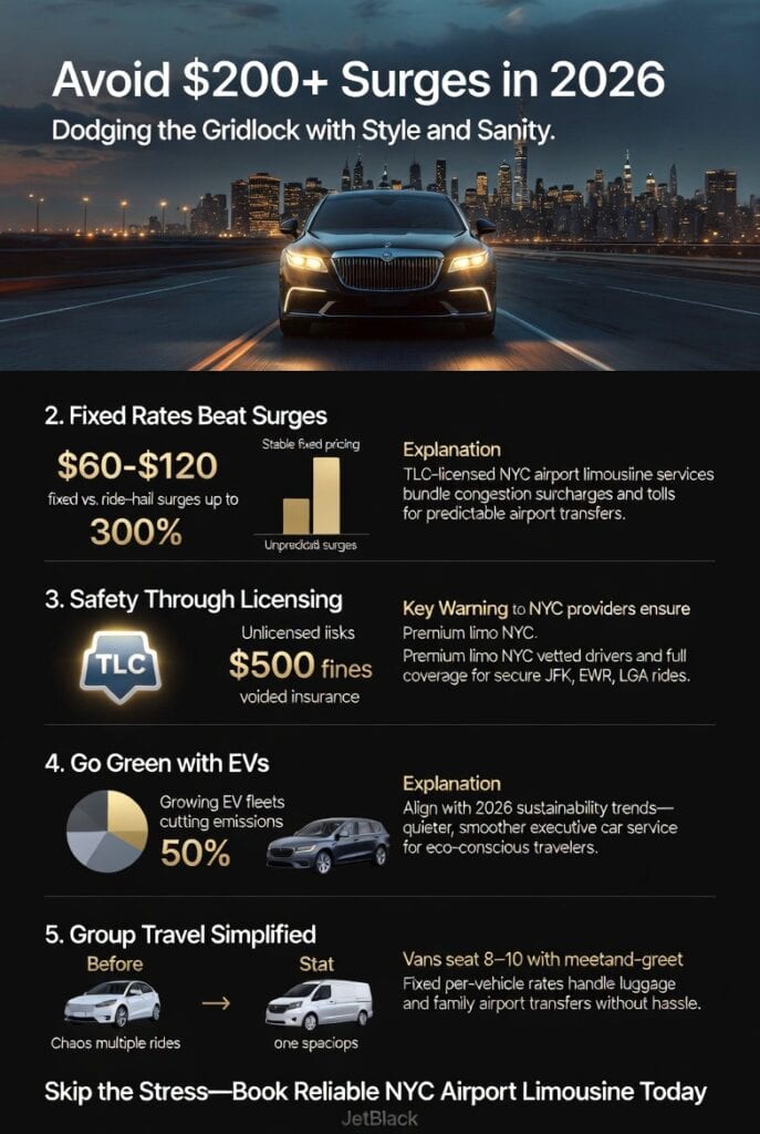 Infographic Nyc Airport Limousine