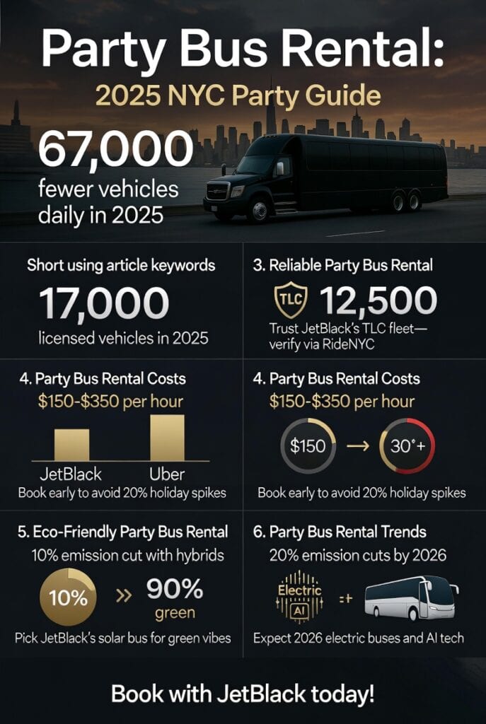Infographic Party Bus Rental