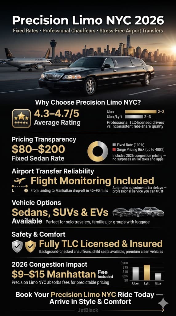 Infographic Precision Limo Nyc