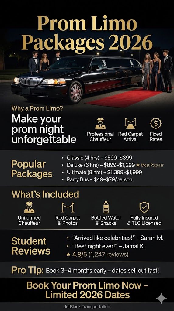 Prom Limo Packages - 8 Mind-Blowing Reasons 3 April 12, 2026 Infographic Prom Limo Packages