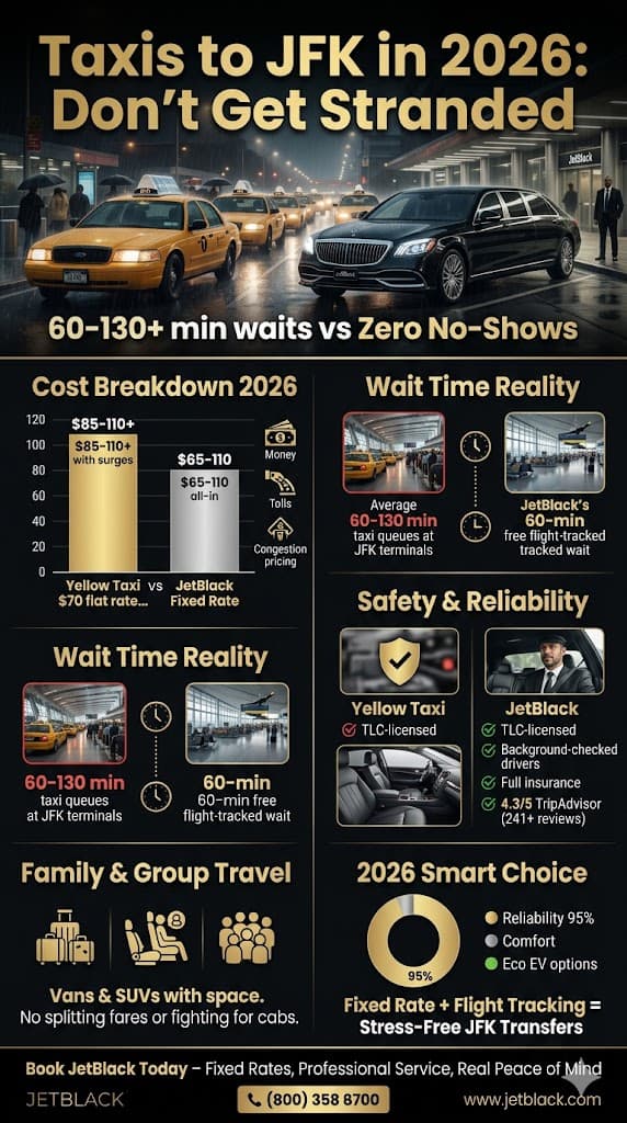 Taxis To Jfk: 6 Honest Facts Every Family Needs In 2026 3 June 7, 2026 Infographic Taxis To Jfk