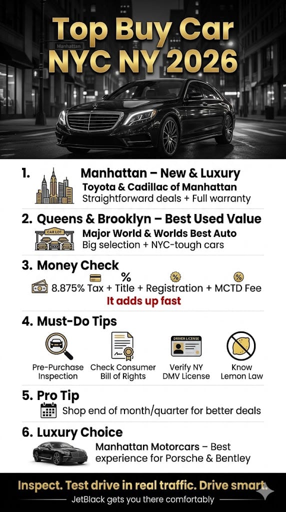 Infographic Top Buy Car Nyc Ny