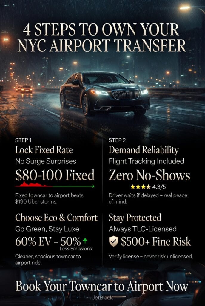 Towncar To Airport In 2026: Navigating Nyc'S Chaos With Reliable Rides That Won'T Break You 3 April 16, 2026 Infographic Towncar To Airport