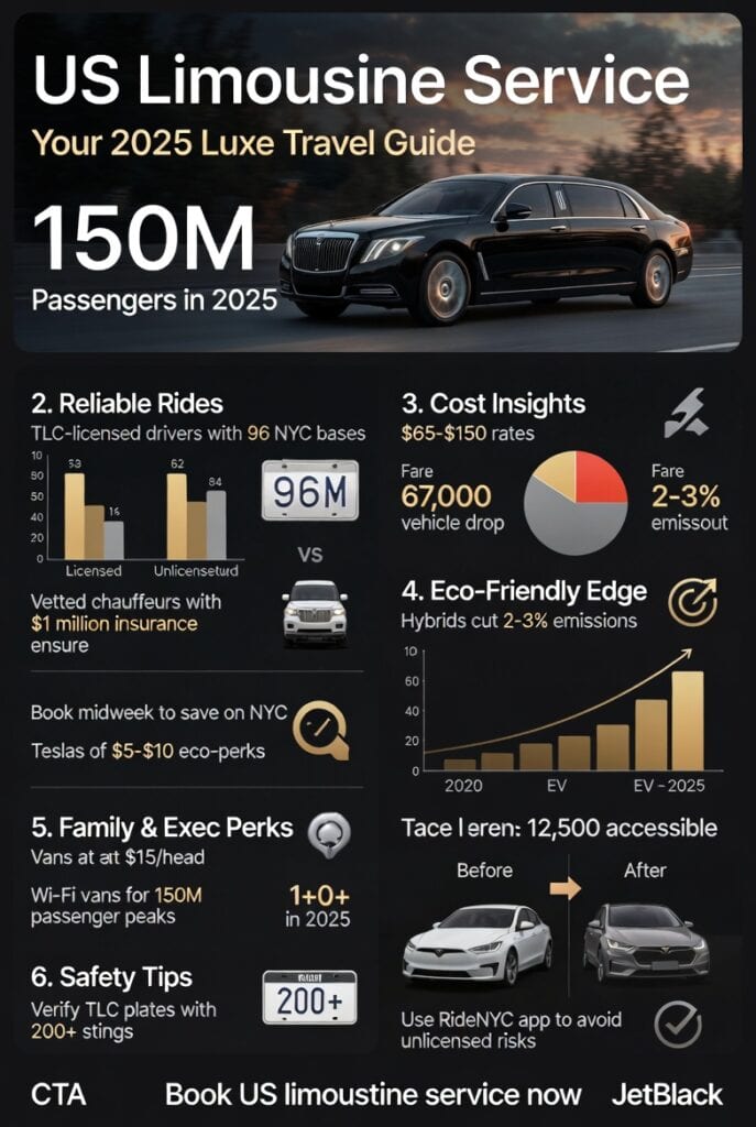 Infographic Us Limousine Service