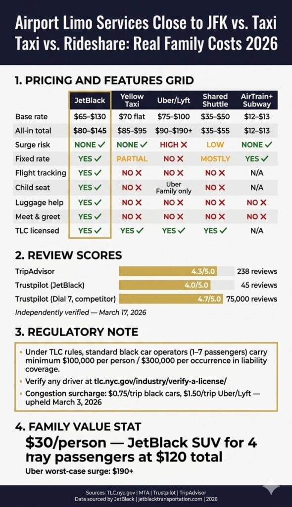 Infographic Airport Limo Services Close To