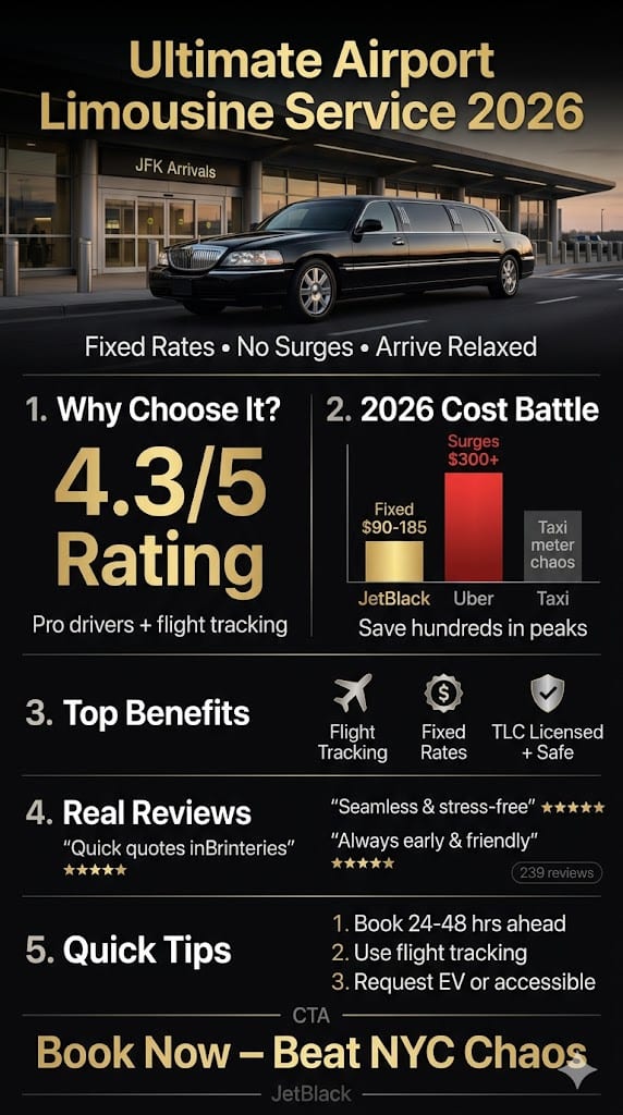 Infographic Airport Limousine Service
