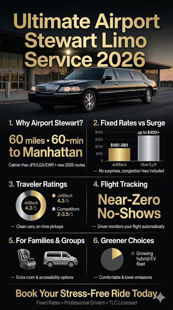 Infographic Airport Stewart