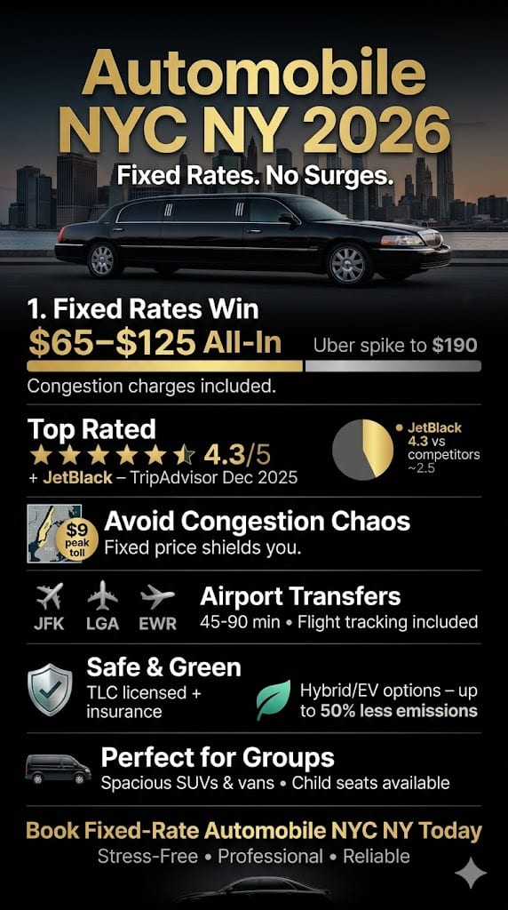 Infographic Automobile Nyc Ny