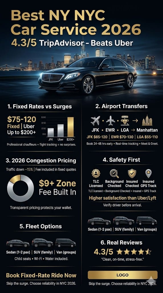 Infographic Best Ny Nyc Car Service