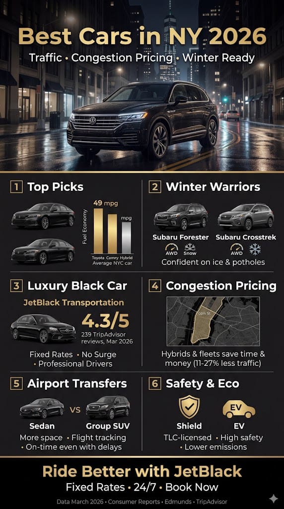 Infographic Best Cars In Ny