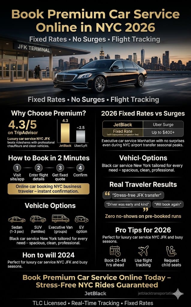 Infographic Book Premium Car Service Online