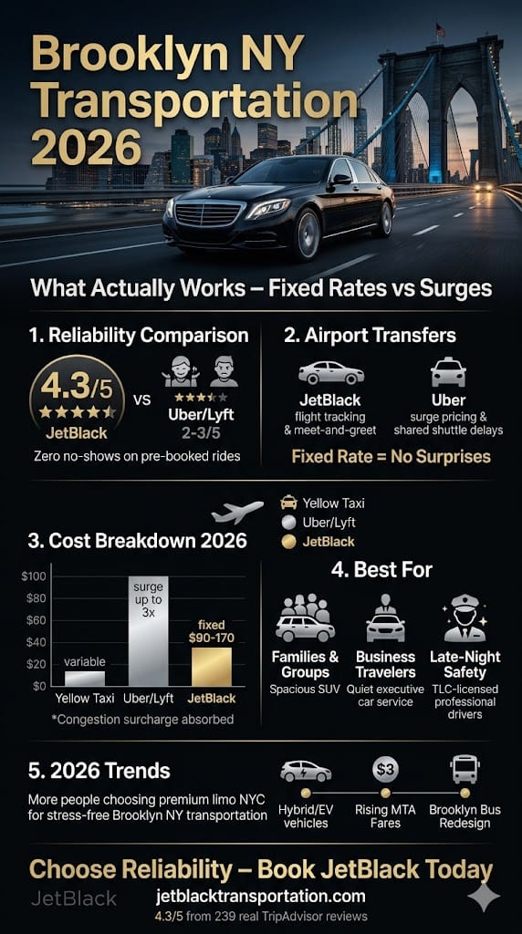 Infographic Brooklyn Ny Transportation