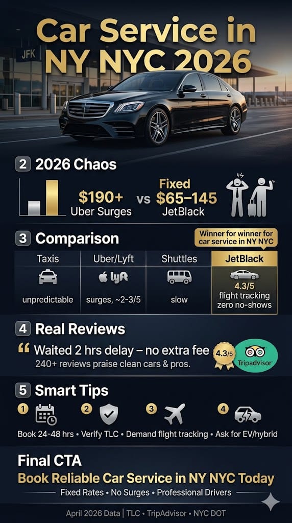 Infographic Car Service In Ny Nyc