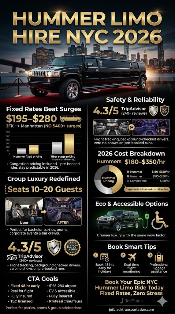Infographic Limo Hummer Hire