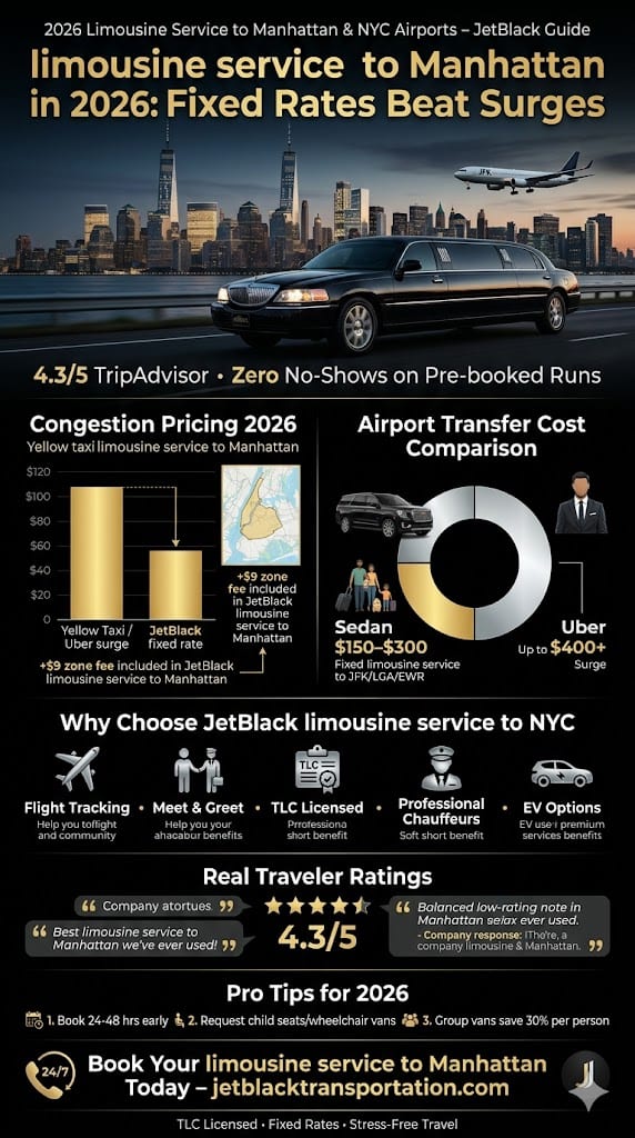 Infographic Limousine Service To