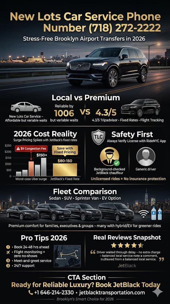 Infographic New Lots Car Service Phone Number