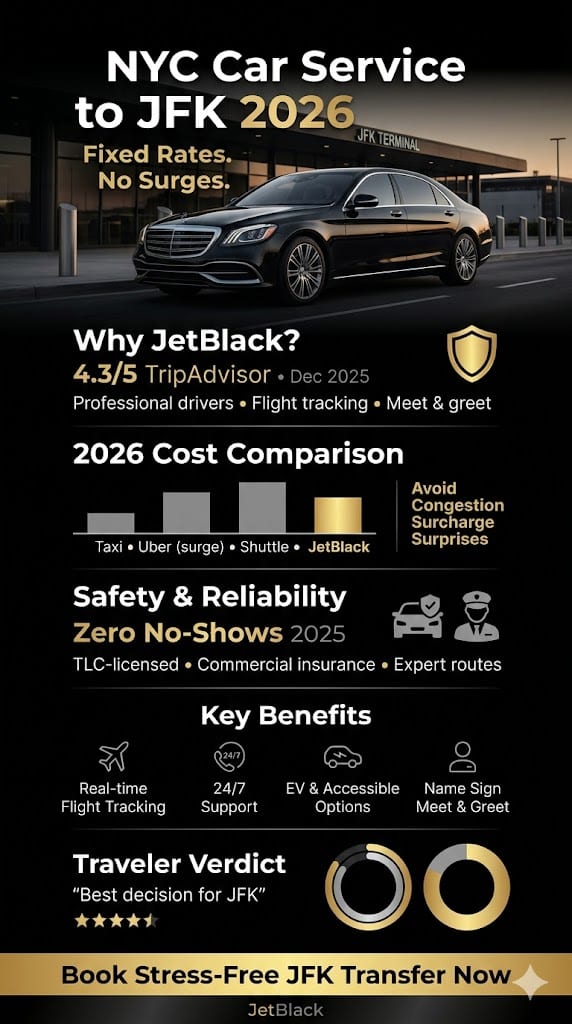 Infographic Nyc Car Service To Jfk