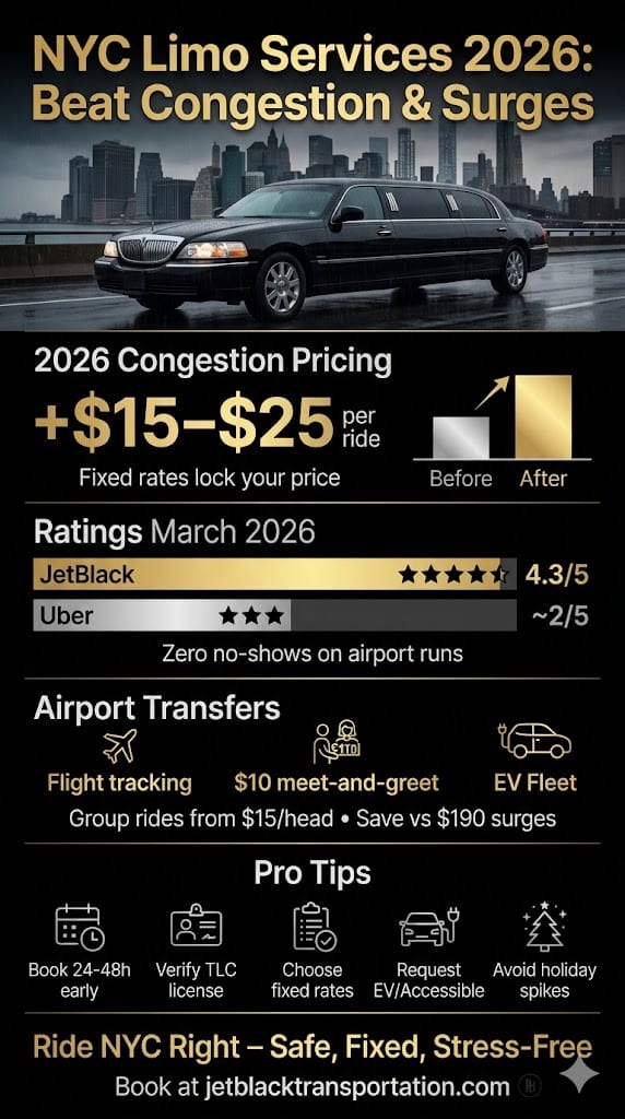Infographic Nyc Limo Services
