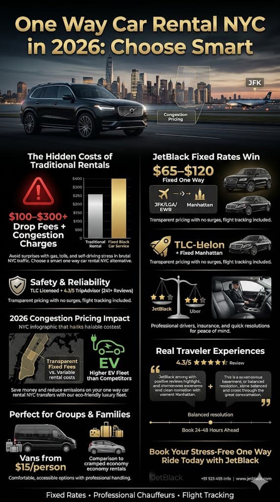 Infographic One Way Car Rental Nyc